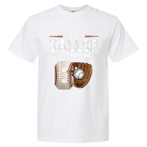 The Baller Is Now Baseball Player Lover Trending Gift Idea Garment-Dyed Heavyweight T-Shirt