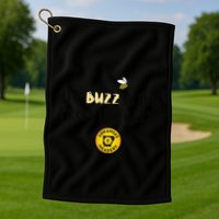The Buzz Is Not From The Bees Golf Towel