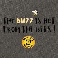 The Buzz Is Not From The Bees Cotton Canvas Backpack