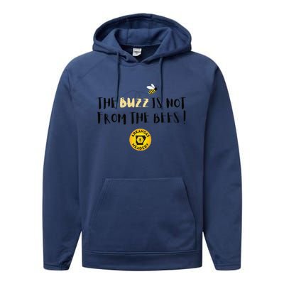 The Buzz Is Not From The Bees Performance Fleece Hoodie