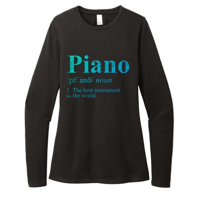 The Best Instrut In The World Piano Gift Womens CVC Long Sleeve Shirt