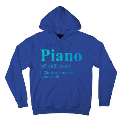 The Best Instrut In The World Piano Gift Hoodie