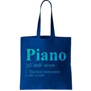 The Best Instrut In The World Piano Gift Tote Bag