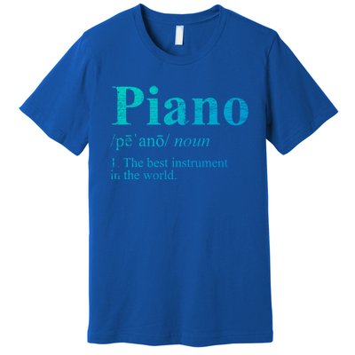 The Best Instrut In The World Piano Gift Premium T-Shirt