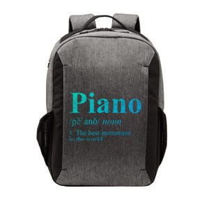 The Best Instrut In The World Piano Gift Vector Backpack