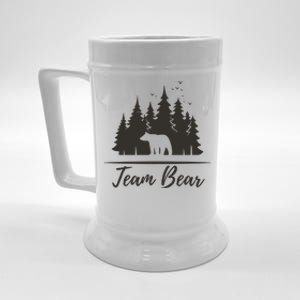 Team Bear I Choose The Bear Beer Stein