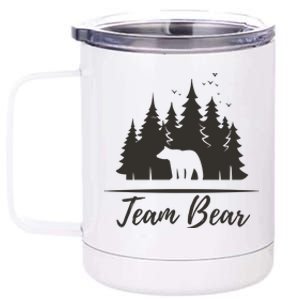 Team Bear I Choose The Bear 12 oz Stainless Steel Tumbler Cup