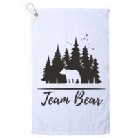 Team Bear I Choose The Bear Platinum Collection Golf Towel