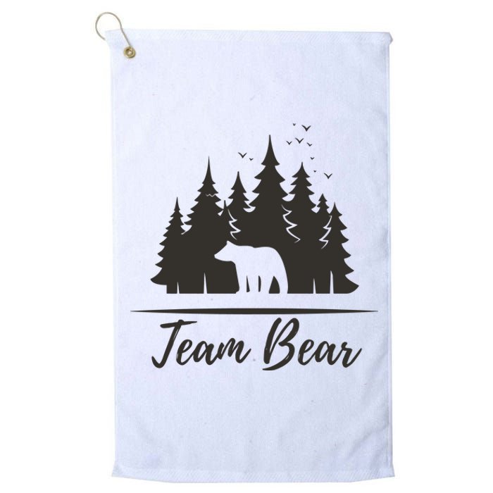 Team Bear I Choose The Bear Platinum Collection Golf Towel