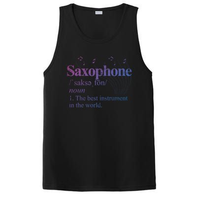 The Best Instrut In The World Saxophone Gift PosiCharge Competitor Tank