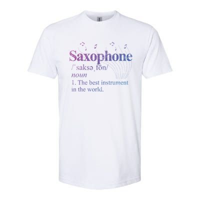 The Best Instrut In The World Saxophone Gift Softstyle CVC T-Shirt