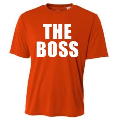 The Boss: I Am The Boss Gift Cooling Performance Crew T-Shirt