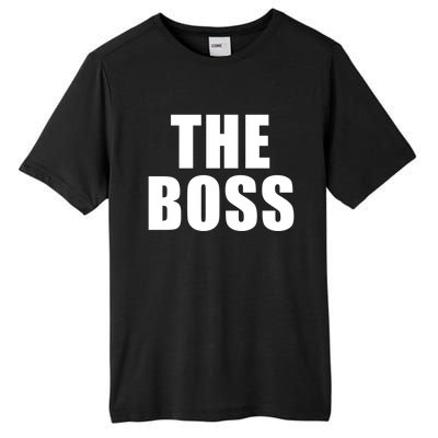 The Boss: I Am The Boss Gift Tall Fusion ChromaSoft Performance T-Shirt