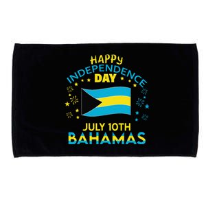 The Bahamas Independence Day Bahamian Pride The Bahamas Flag Microfiber Hand Towel