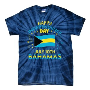 The Bahamas Independence Day Bahamian Pride The Bahamas Flag Tie-Dye T-Shirt