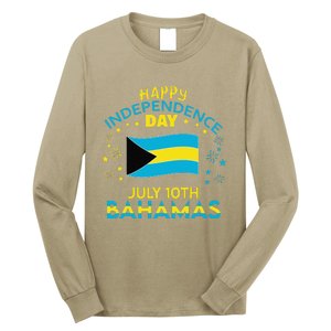 The Bahamas Independence Day Bahamian Pride The Bahamas Flag Long Sleeve Shirt