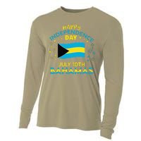 The Bahamas Independence Day Bahamian Pride The Bahamas Flag Cooling Performance Long Sleeve Crew