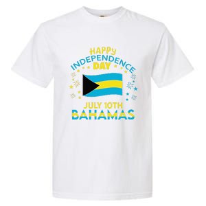 The Bahamas Independence Day Bahamian Pride The Bahamas Flag Garment-Dyed Heavyweight T-Shirt