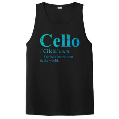 The Best Instrut In The World Cello Great Gift PosiCharge Competitor Tank