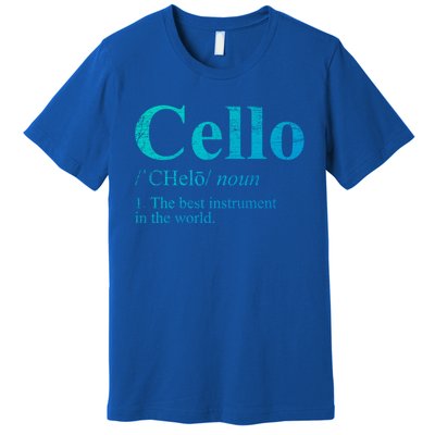 The Best Instrut In The World Cello Great Gift Premium T-Shirt