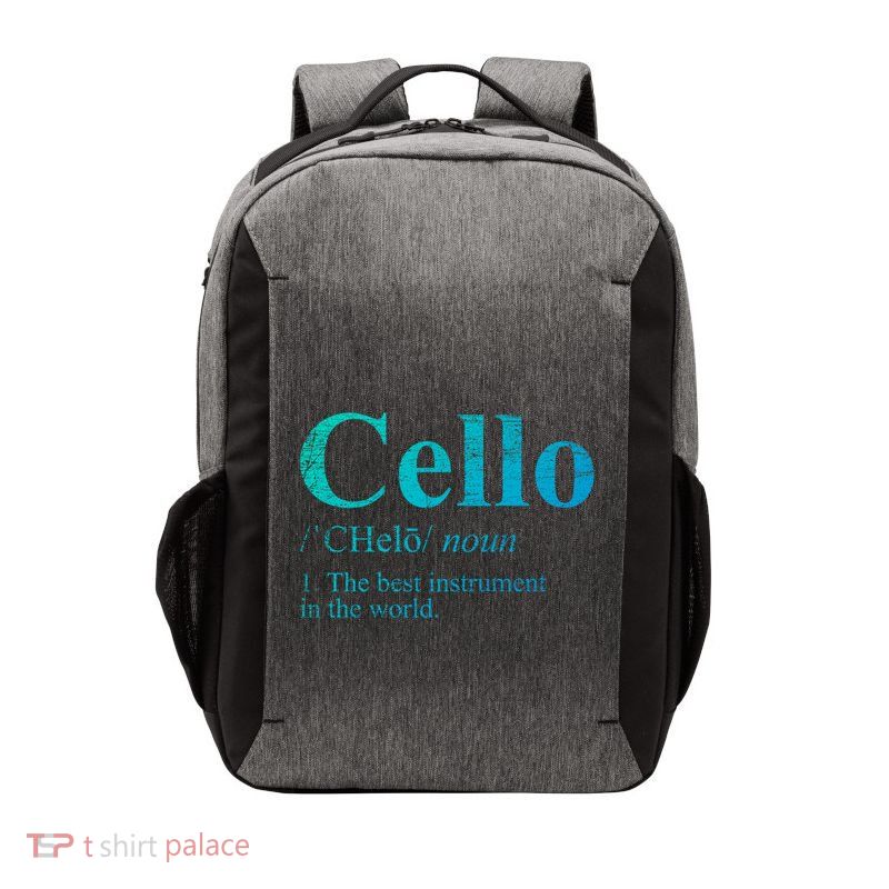 The Best Instrut In The World Cello Great Gift Vector Backpack