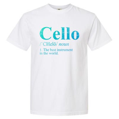 The Best Instrut In The World Cello Great Gift Garment-Dyed Heavyweight T-Shirt