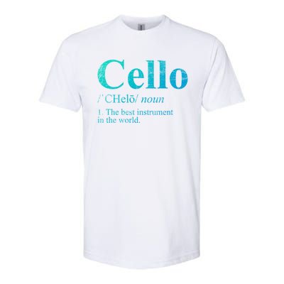 The Best Instrut In The World Cello Great Gift Softstyle CVC T-Shirt