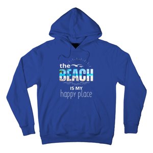 The Beach Is My Happy Place Summer Beach Tee Be Nice Sunrise Great Gift Hoodie