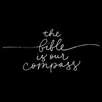 The Bible Is Our Compass Christianity Faith 16 in Basic Backpack