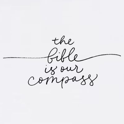 The Bible Is Our Compass Christianity Faith T-Shirt
