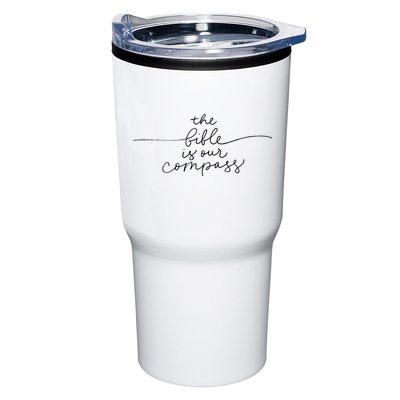 The Bible Is Our Compass Christianity Faith Tumbler