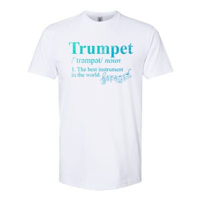 The Best Instrut In The World Definition Trumpet Gift Softstyle® CVC T-Shirt