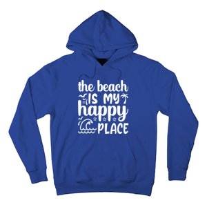 The Beach Is My Happy Place Gift Hoodie