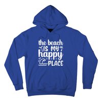 The Beach Is My Happy Place Gift Hoodie