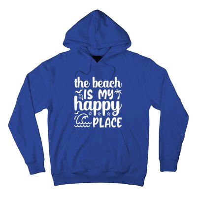 The Beach Is My Happy Place Gift Hoodie