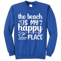 The Beach Is My Happy Place Gift Sweatshirt