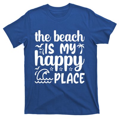 The Beach Is My Happy Place Gift T-Shirt