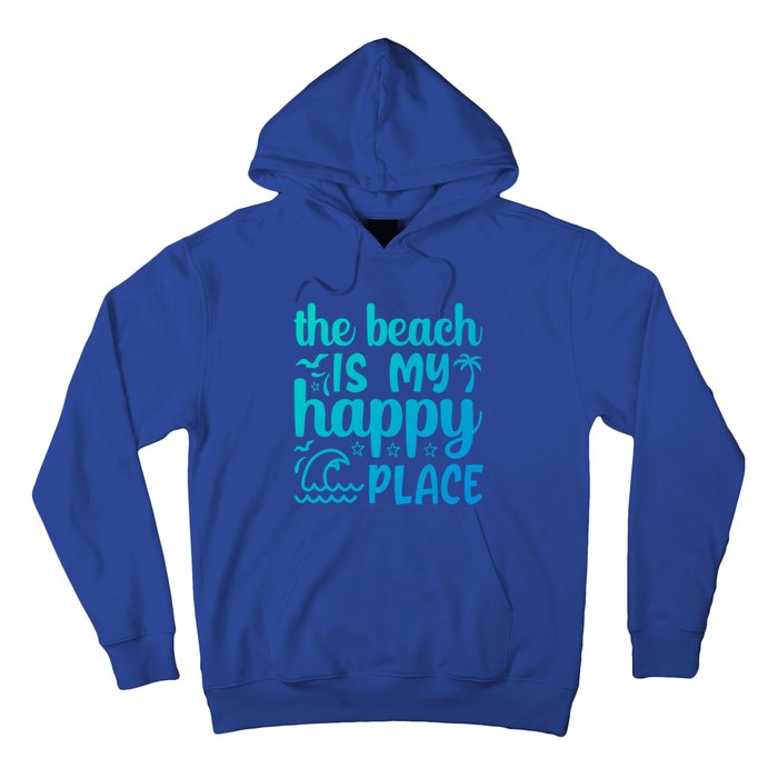 The Beach Is My Happy Place Gift Hoodie