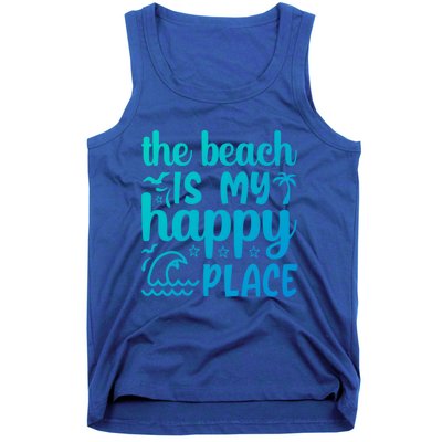 The Beach Is My Happy Place Gift Tank Top