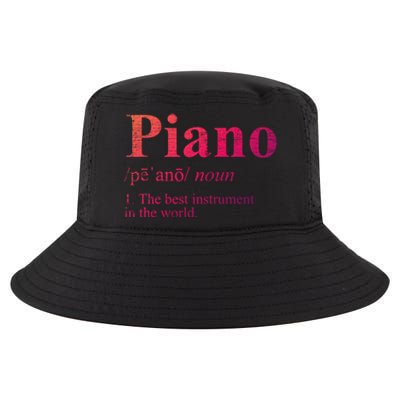 The Best Instrut In The World Piano Gift Cool Comfort Performance Bucket Hat