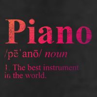 The Best Instrut In The World Piano Gift Adult Drive Performance Visor