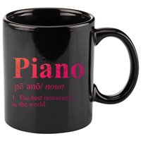 The Best Instrut In The World Piano Gift 11oz C Handle Ceramic Mug