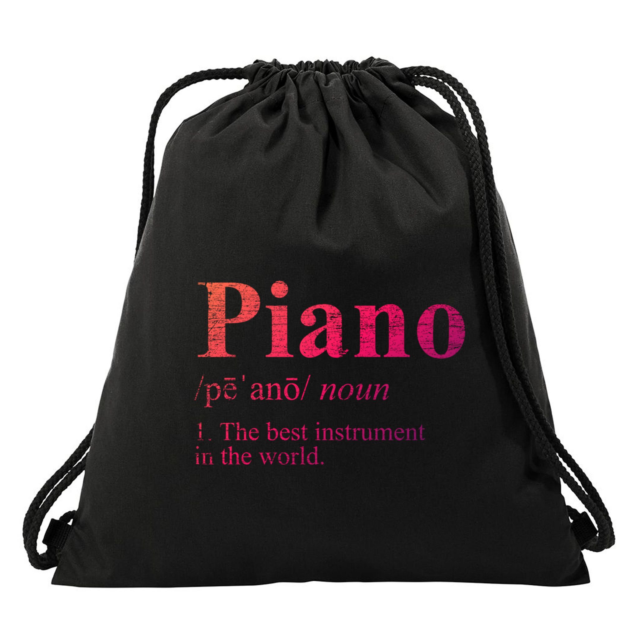 The Best Instrut In The World Piano Gift Drawstring Bag