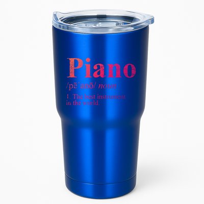 The Best Instrut In The World Piano Gift Tumbler