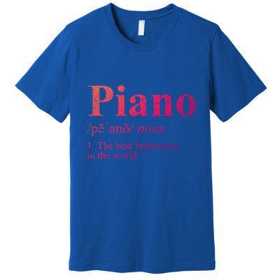 The Best Instrut In The World Piano Gift Premium T-Shirt