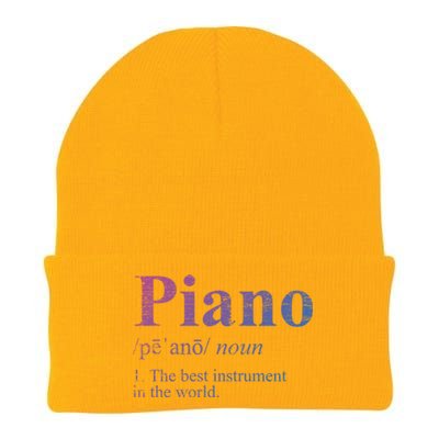 The Best Instrut In The World Piano Gift Knit Cap Winter Beanie