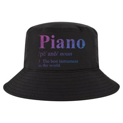 The Best Instrut In The World Piano Gift Cool Comfort Performance Bucket Hat