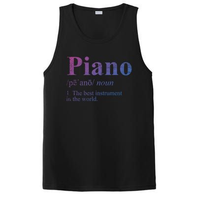 The Best Instrut In The World Piano Gift PosiCharge Competitor Tank