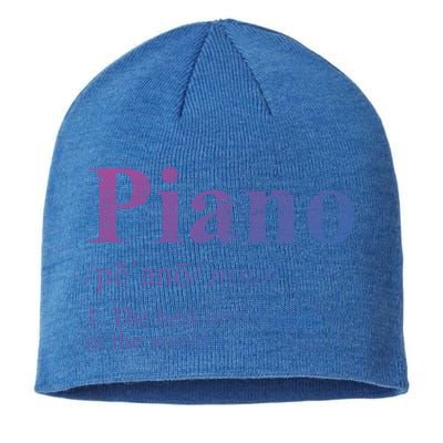 The Best Instrut In The World Piano Gift Sustainable Beanie