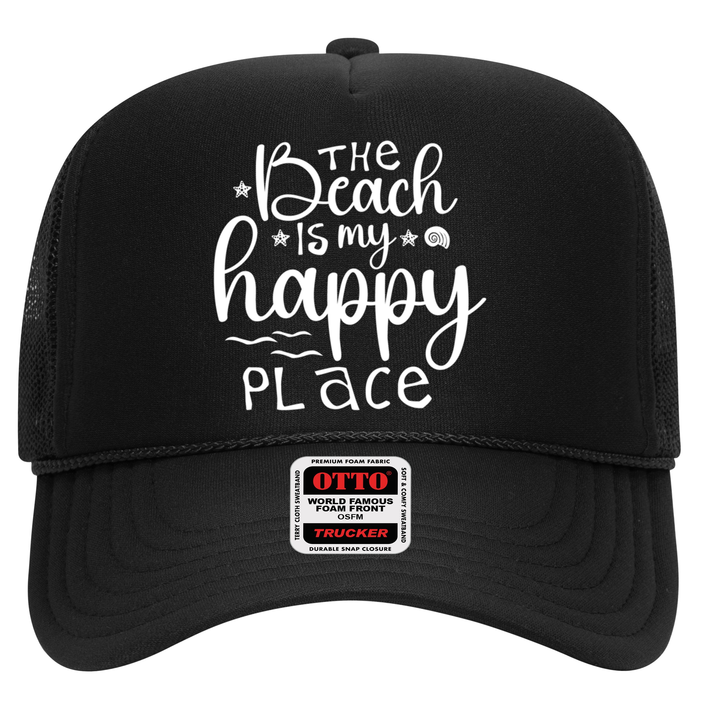 The Beach Is My Happy Place Great Gift Hat